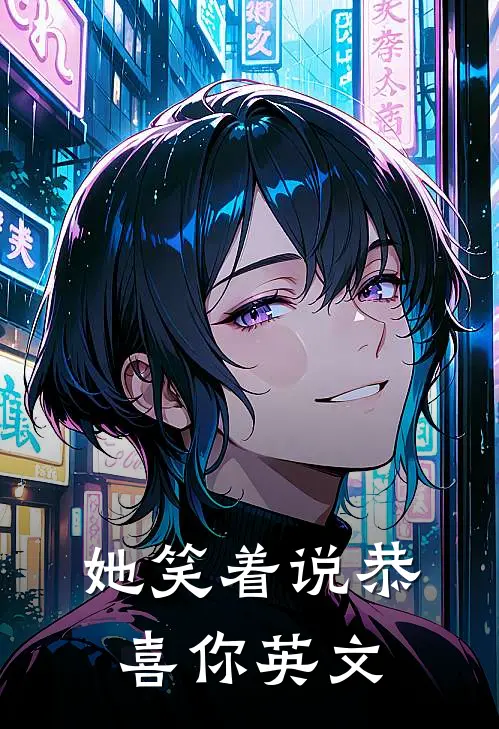 她笑着说恭喜你英文