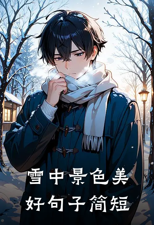 雪中景色美好句子简短