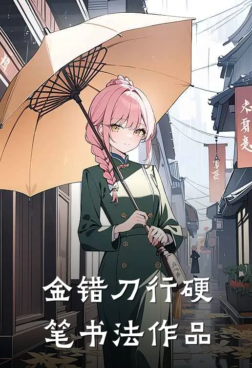 金错刀行硬笔书法作品