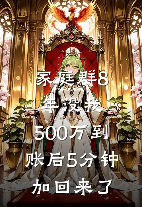 家庭群8年没我，500万到账后5分钟加回来了