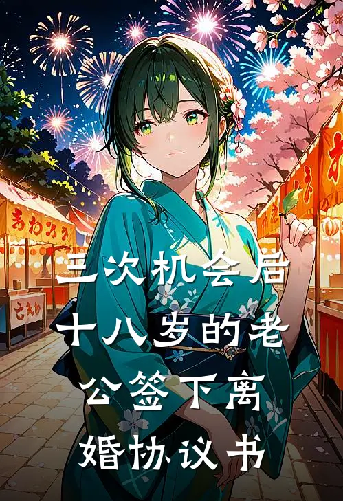 三次机会后，十八岁的老公签下离婚协议书