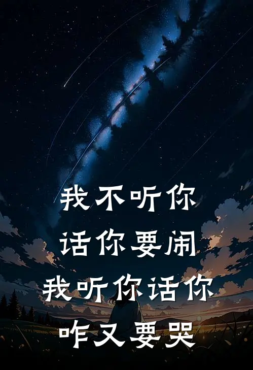 我不听你话你要闹，我听你话你咋又要哭